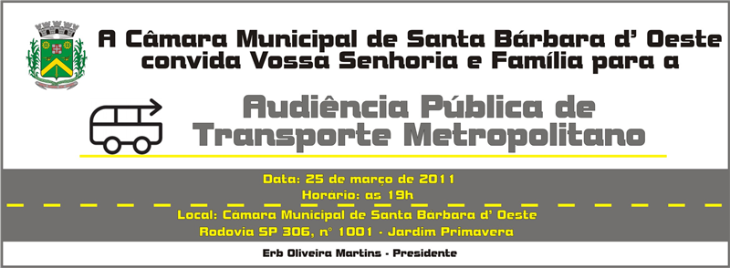 Convite do evento