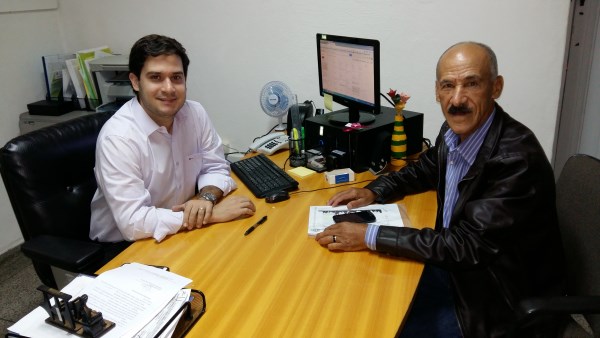 Pereira conversou com Iatarola sobre projeto do Executivo