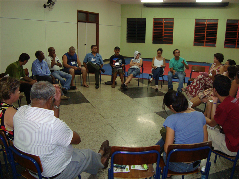 Pereira participa de oficina do CEU.