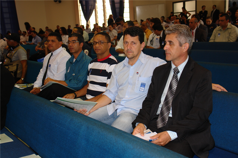 Kadu e Anízio participaram de evento sobre segurança pública em Hortolândia