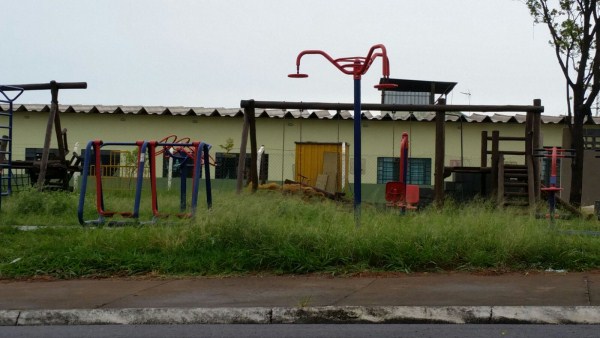 Roçamento de áreas de academia ao ar livre é um dos pedidos