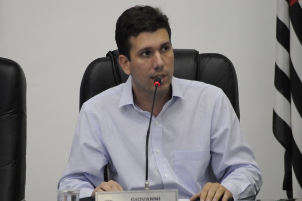 Giovanni Bonfim é autor do Projeto de Lei nº 22/2015.