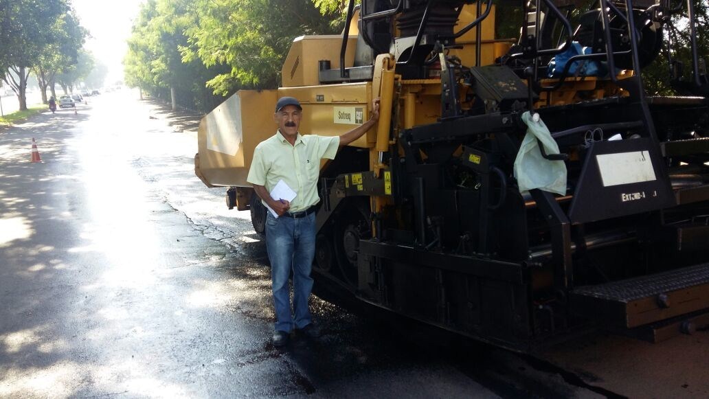 Pereira obteve parte dos recursos usados para o recapeamento