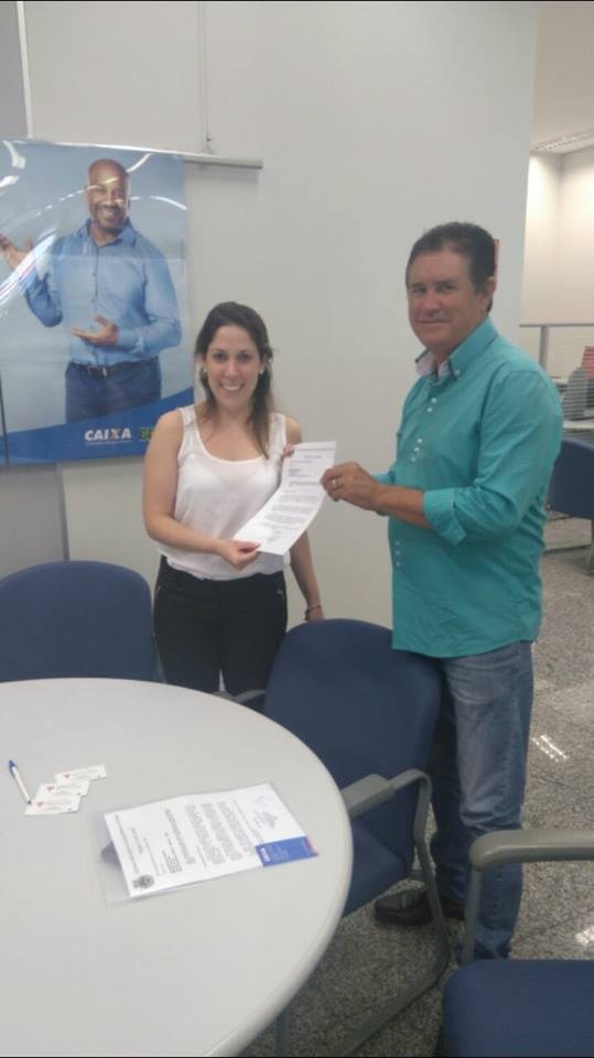 Vereador entrega pedido de abertura de agência no Jd. Europa